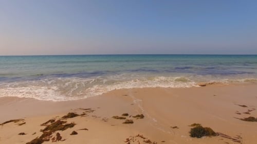 Aerial View From Flying Drone On Tarifa Area