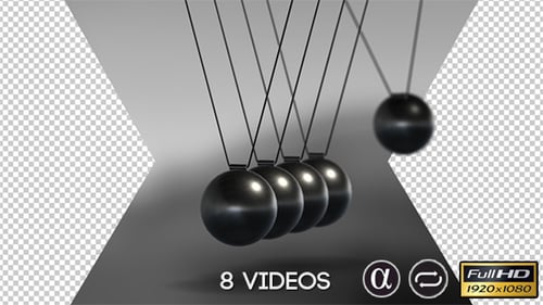Newton Pendulum - 8 Pack