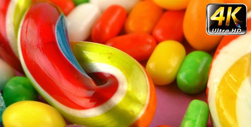 Sweet Candy Jelly Bonbon Lollipop Mixed Snack 14