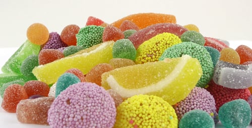 Sweet Candy Jelly Bonbon Lollipop Mixed Snack 21