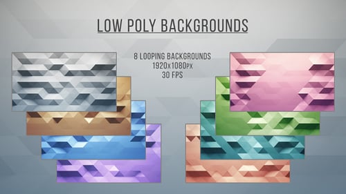 Low Poly Backgrounds