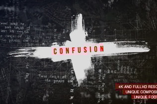 Confusion Titles/ Movie and Film Text Intro/ Coronavirus COVID-19/ Trailer Crime Story/ Police & Spy