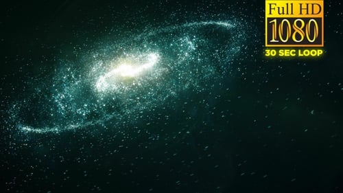 Sparkling Particle Galaxy Reveal Intro Opener