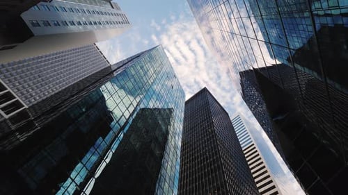 Typical Skyscrapers of Downtown Manhattan