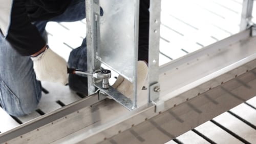 Worker Collect Design Of Metal