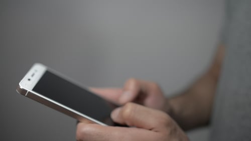 Textnachrichten auf dem Smartphone