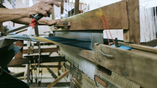 Traditional Hand Made Cotton Weaving 07