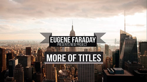 Modern Dynamic Lower Thirds Titles Pack