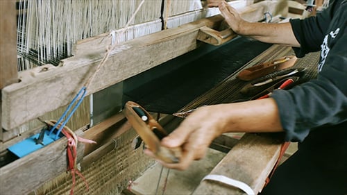 Traditional Hand Made Cotton Weaving 05