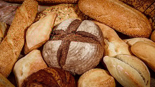Artisan Bread Variety Close-Up