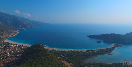 Ölüdeniz aus der Vogelperspektive