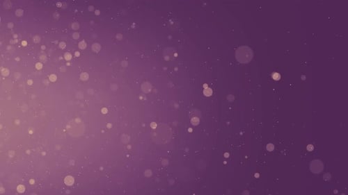 Abstract Sparkling Bokeh Particles Loop Background