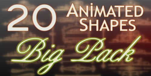 Animated Shapes Big Pack