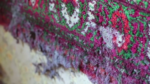 Old Carpets With Dust