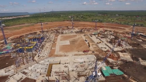 Dron Moves Back From Building a Large Stadium