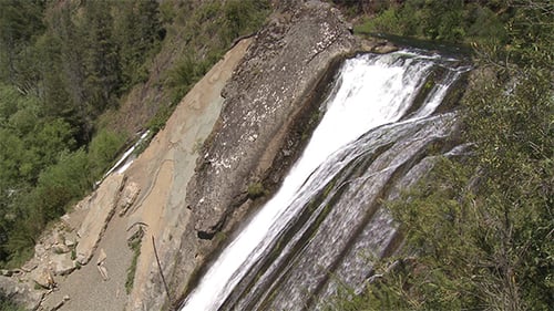 Escondida Cascade, Argentinien.