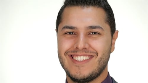 Positive Thinking Young Man Or Businessman