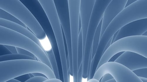 High-speed network data transferring, neutrons looking-alike. Loopable. HD