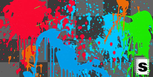 Big Paint Splash