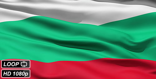 Drapeau national de la Bulgarie