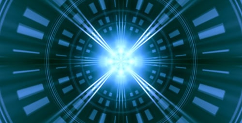 Dynamic Circle Cut Rays 02