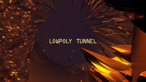Lowpoly Tunnel