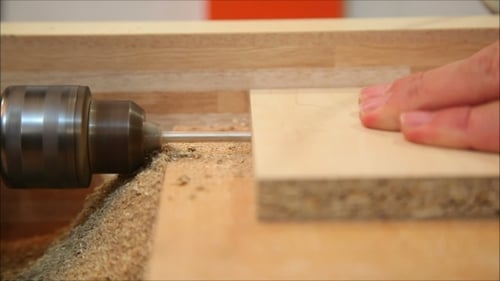 Worker Drills Room Furniture