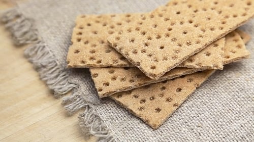 Trockene Fladenbrotchips