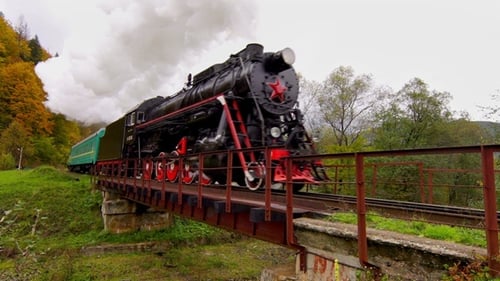 Old Steam Train