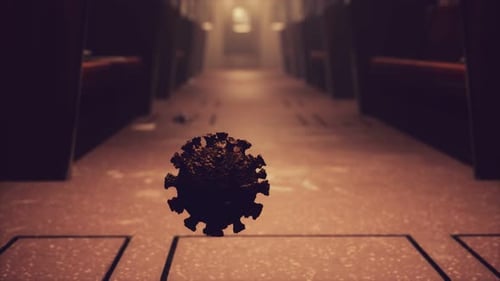 Coronavirus Covid-19-Epidemie Metro in der U-Bahn