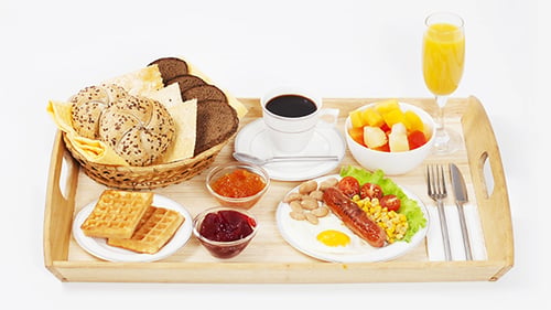 Breakfast With Fried Egg