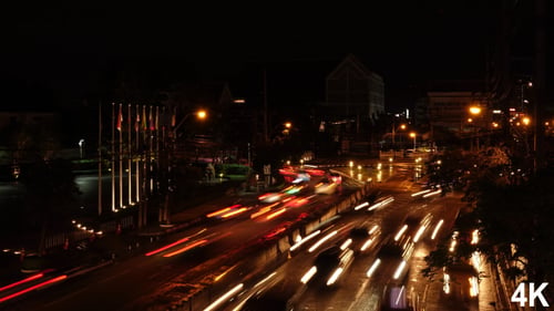 Street Traffic Night