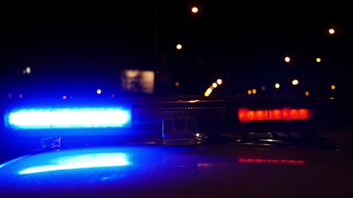 Alarm Police Flashing Light Siren