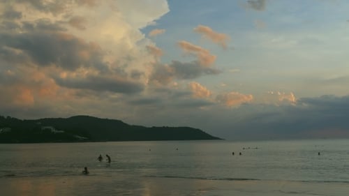 Evening Beach In Phuket