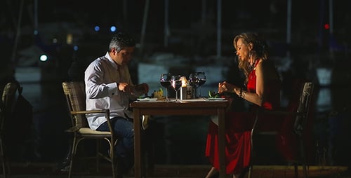 Dîner au restaurant