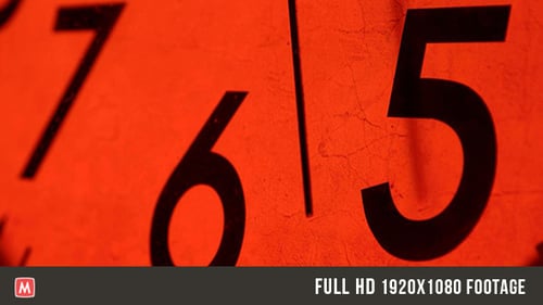 Clock Face Ticking 16