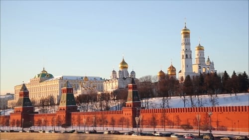 Moscow Kremlin on a Winter Day