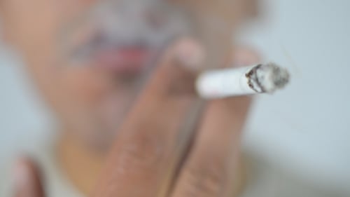 Smoking Cigarette