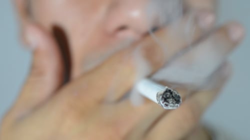 Smoking Cigarette