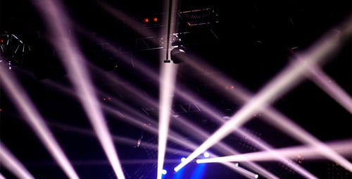 Dramatic Stage Lighting with Dynamic Beams