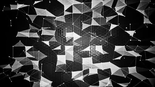 Polygons Abstract Background Loop Video 2