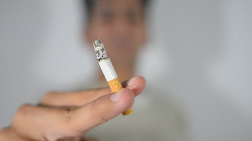 Smoking and Offering to Smoke Cigarette