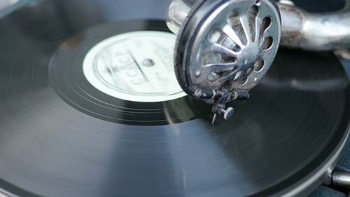 Old Vinyl Record 2