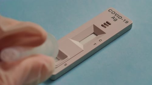 COVID-19 Antigen Test Close Up