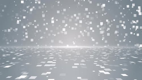 Pixel Perfect White Particles