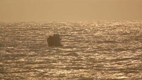 Fishing Boat In Ocean