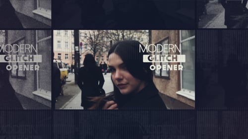 Opener - Modern Glitch Opener