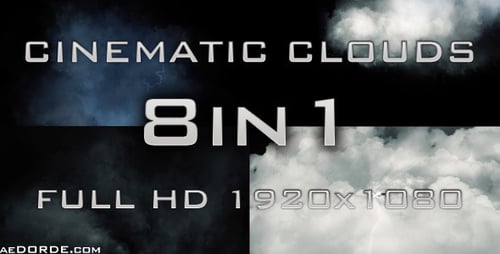 Dynamic Cinematic Clouds with Lightning and Volumetric Light Rays