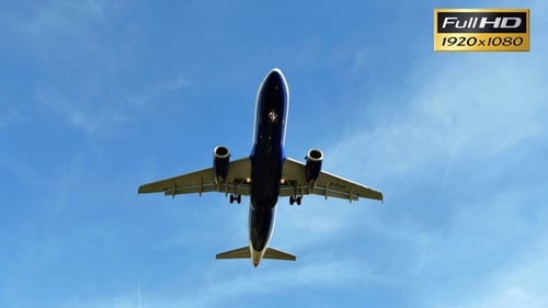Flugzeug Kommerziell sich der Landung