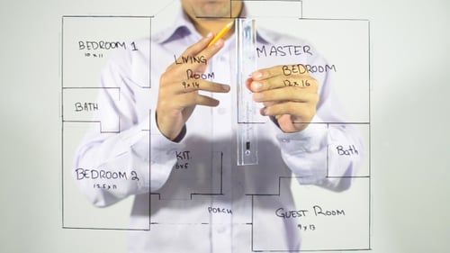 Checking Blueprint, Reviewing Man